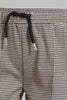 Redtag-Brown-Checked-Top-And-Bottom-Short-Set-Sets-Infant-Boys-3 to 24 Months