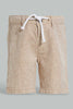 Redtag-White-Dobby-Short-Chino-Shorts-Infant-Boys-3 to 24 Months