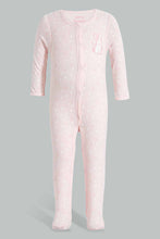 Load image into Gallery viewer, Redtag-White-And-Pink-Bunny-2-Piece-Pack-Sleep-Suit-Sleepsuits-Baby-0 to 12 Months
