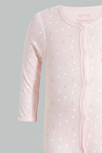 Load image into Gallery viewer, Redtag-White-And-Pink-Bunny-2-Piece-Pack-Sleep-Suit-Sleepsuits-Baby-0 to 12 Months
