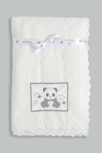 Load image into Gallery viewer, Redtag-White-Ster-Fluffy-Cultured-Baby-Blanket-Category:Newborn-Accessories,-Colour:Blue,-Filter:Baby-(0-to-12-Mths),-NBF-Newborn-Accessories,-New-In,-New-In-NBF,-Non-Sale,-S22D,-Section:Kidswear-Baby-0 to 12 Months
