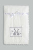 Redtag-White-Ster-Fluffy-Cultured-Baby-Blanket-Category:Newborn-Accessories,-Colour:Blue,-Filter:Baby-(0-to-12-Mths),-NBF-Newborn-Accessories,-New-In,-New-In-NBF,-Non-Sale,-S22D,-Section:Kidswear-Baby-0 to 12 Months