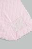 Redtag-Pink-Bunny-Quilted-Baby-Blanket-Category:Booties,-Colour:White,-Filter:Baby-(0-to-12-Mths),-NBF-Booties,-New-In,-New-In-NBF,-Non-Sale,-S22D,-Section:Kidswear-Baby-0 to 12 Months