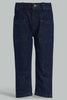 Redtag-Blue-Rinse-Wash-Anti-Fit-Denim-Pant-Jeans-Slim-Fit-Infant-Boys-3 to 24 Months