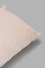 تنزيل الصورة على معرض الصور، Redtag-Pink-Velvet-Micromink-Cushion-With-Diamonte-Trim-Cushions-Home-Bedroom-
