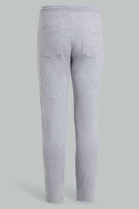 Redtag-Grey-Stretch-Pant-Pants-Jogger-Fit-Senior-Boys-9 to 14 Years