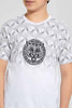 Redtag-White-Tiger-With-Studs-T-Shirt-Embellished-T-Shirts-Senior-Boys-9 to 14 Years