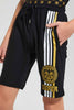 Redtag-Black-Tiger-Gold-Foil-Active-Short-Active-Shorts-Senior-Boys-9 to 14 Years