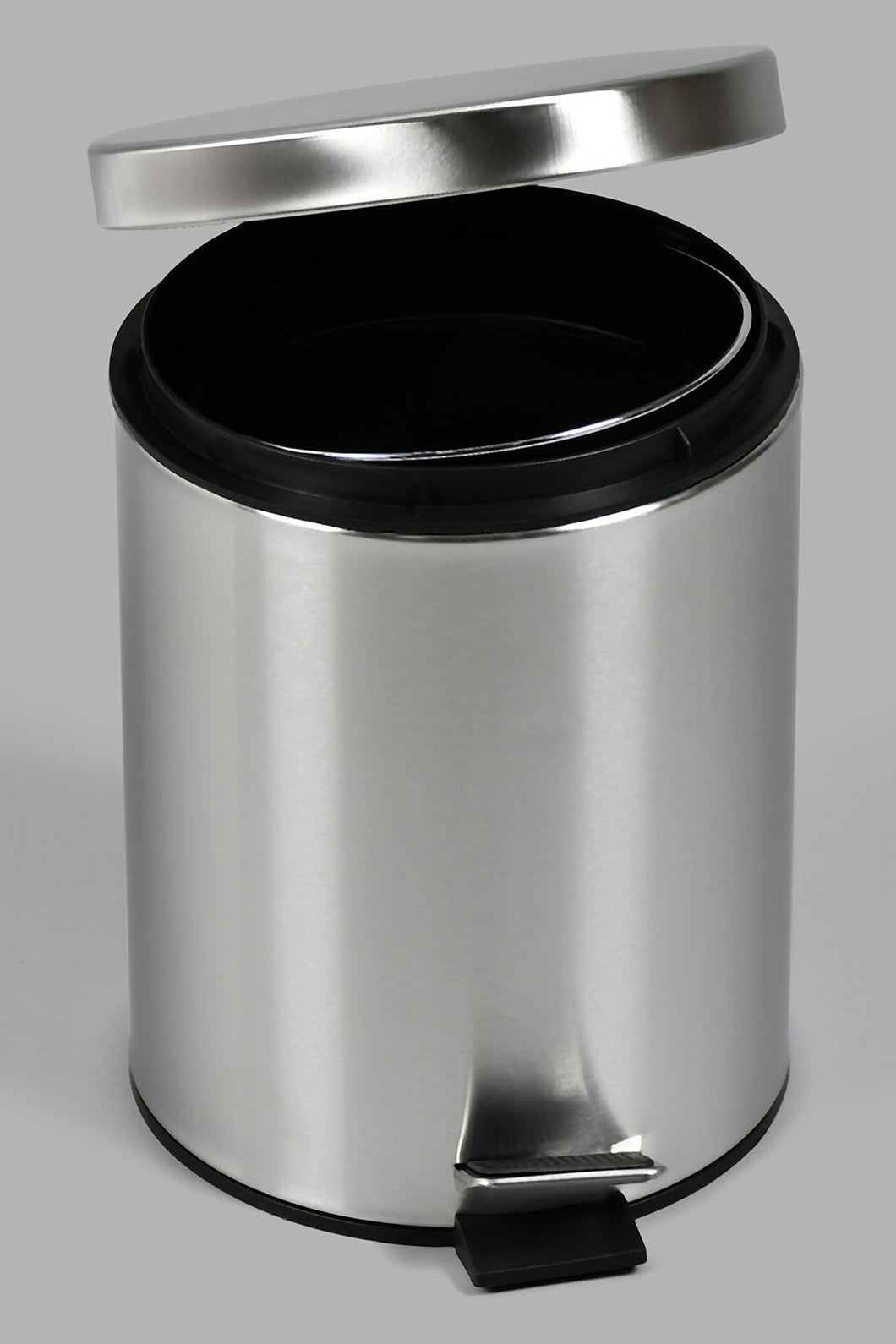 Redtag-Silver-Pedal-Bin-(5Lt.)-Dust-Bins-Home-Bathroom-