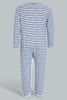 Redtag-Blue-Nbb-3Pk-Sleepsuit-Sleepsuits-Baby-0 to 12 Months