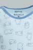 Redtag-Blue-Nbb-5Pk-Bodysuit-Bodysuits-Baby-0 to 12 Months