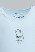 Load image into Gallery viewer, Redtag-Blue-Nbb-5Pk-Bodysuit-Bodysuits-Baby-0 to 12 Months

