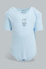 Redtag-Blue-Nbb-5Pk-Bodysuit-Bodysuits-Baby-0 to 12 Months