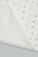 تنزيل الصورة على معرض الصور، Redtag-White-Sherpa-Blanket-With-Baby-Pillow-Baby-Blankets-Baby-0 to 12 Months
