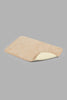 Redtag-Beige-Memory-Foam-Bath-Mat-Bathmats-Home-Bathroom-