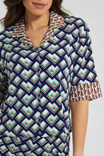 Load image into Gallery viewer, Redtag-Geometric-Print-Shirt-Tops-Women&#39;s-
