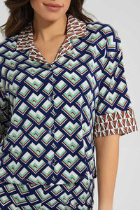 Redtag-Geometric-Print-Shirt-Tops-Women's-