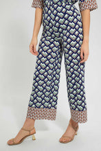 تنزيل الصورة على معرض الصور، Redtag-Geometric-Print-Trouser-Trousers-Women&#39;s-
