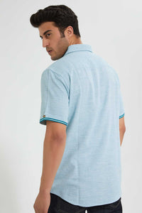 Redtag-Mint-Short-Sleeve-Shirt-Casual-Shirts-Men's-