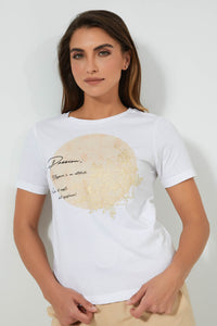 Redtag-White-Foiled-Shirt-Colour:White,-Filter:Women's-Clothing,-Limited-Edition-T-Shirts,-New-In,-New-In-Women,-Non-Sale,-S22B,-Section:Women-Women's-