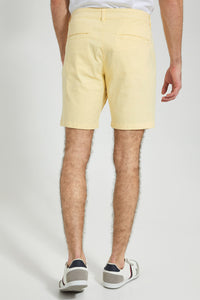 Redtag-Yellow-Short-With-Drawstring-Swimwear--