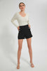 Beige Textured Long Sleeve Top