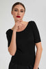 Redtag-Assorted-Shortleeve-With-Cut-Out-Detailed-Back-Tops-Women's-