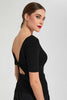 Redtag-Assorted-Shortleeve-With-Cut-Out-Detailed-Back-Tops-Women's-