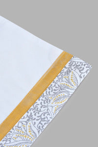 Redtag-Gold-Floral-Placemat-(2-Piece)-Placemats-Home-Dining-