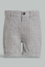 تنزيل الصورة على معرض الصور، Redtag-Grey-Matching-Short-With-Vestcoat-Chino-Shorts-Infant-Boys-3 to 24 Months
