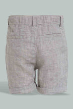 تنزيل الصورة على معرض الصور، Redtag-Grey-Matching-Short-With-Vestcoat-Chino-Shorts-Infant-Boys-3 to 24 Months
