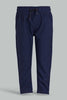 Redtag-Navy-Matching-Pant-With-Vestcoat-Chinos-Infant-Boys-3 to 24 Months