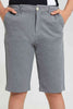 Redtag-Blue-Plain-Trouser-Short-Chino-Shorts-Senior-Boys-9 to 14 Years