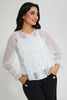 Redtag-White-Dobby-Front-Detail-Blouse-Blouses-Women's-