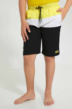 Load image into Gallery viewer, Redtag-Assorted-Color-Block-Board-Short-Swim-Shorts-Senior-Boys-9 to 14 Years
