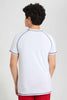 Redtag-White-Lion-Rashguard-T-Shirt-Graphic-T-Shirts-Senior-Boys-9 to 14 Years
