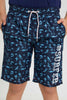 Redtag-Navy-Surfing-Board-Short-Swim-Shorts-Senior-Boys-9 to 14 Years