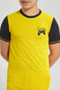 Redtag-Yellow-Raglan-Rashguard-Raglan-T-Shirts-Senior-Boys-9 to 14 Years