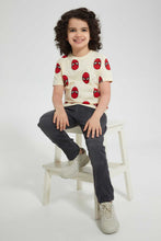 تنزيل الصورة على معرض الصور، Redtag-Dark-Grey-Knit-Denim-Panelled-Jean-Knit-Denim-Boys-2 to 8 Years
