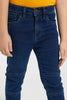 Redtag-Mid-Wash-Knit-Denim-Panelled-Jean-Knit-Denim-Boys-2 to 8 Years