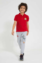 تنزيل الصورة على معرض الصور، Redtag-Grey-Tom-And-Jerry-Jogpant-Joggers-Boys-2 to 8 Years
