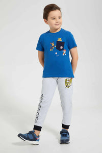 Redtag-Grey-Paw-Patrol-Jogpant-Joggers-Boys-2 to 8 Years