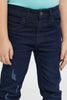 Redtag-Dark-Wash-Distress-Skinny-Jean-Jeans-Skinny-Fit-Boys-2 to 8 Years