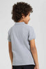 Redtag-Grey-Sonic-Polo-Polo-Shirts-Boys-2 to 8 Years