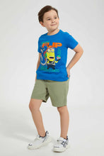 تنزيل الصورة على معرض الصور، Redtag-Blue-Minions-T-Shirt-Character-T-Shirts-Boys-2 to 8 Years
