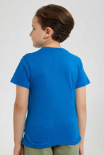 تنزيل الصورة على معرض الصور، Redtag-Blue-Minions-T-Shirt-Character-T-Shirts-Boys-2 to 8 Years
