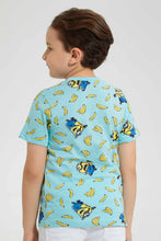 تنزيل الصورة على معرض الصور، Redtag-Blue-Minions-T-Shirt-Character-T-Shirts-Boys-2 to 8 Years
