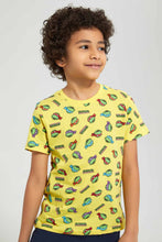 تنزيل الصورة على معرض الصور، Redtag-Yellow-Turtle-Print-T-Shirt-Character-T-Shirts-Boys-2 to 8 Years
