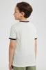 Redtag-Stone-Dino-Print-Pocket-T-Shirt-Graphic-T-Shirts-Boys-2 to 8 Years