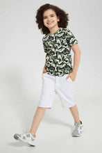 Load image into Gallery viewer, Redtag-Olive-3-Pack-T-Shirt-Graphic-T-Shirts-Boys-2 to 8 Years
